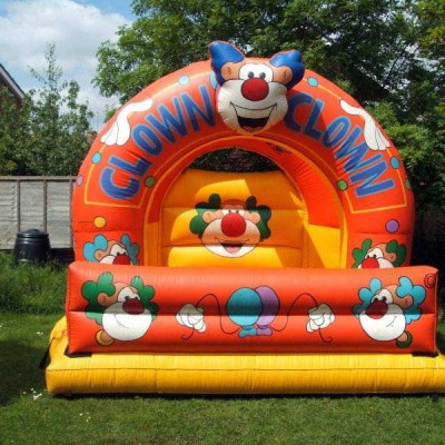 Clown bouncy castle