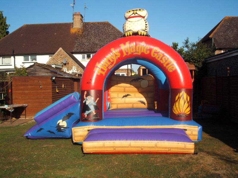 Harrys Magic Bouncy Castle and Slide
