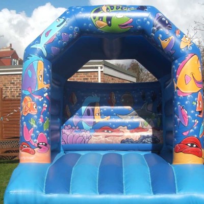 seaworld bouncy castle